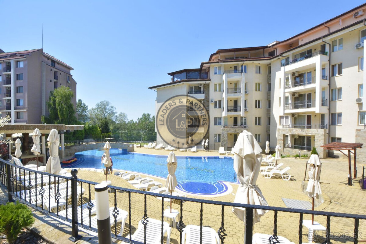 Apartmán 2+kk s bazénom Slnečné pobrežie-Bulharsko