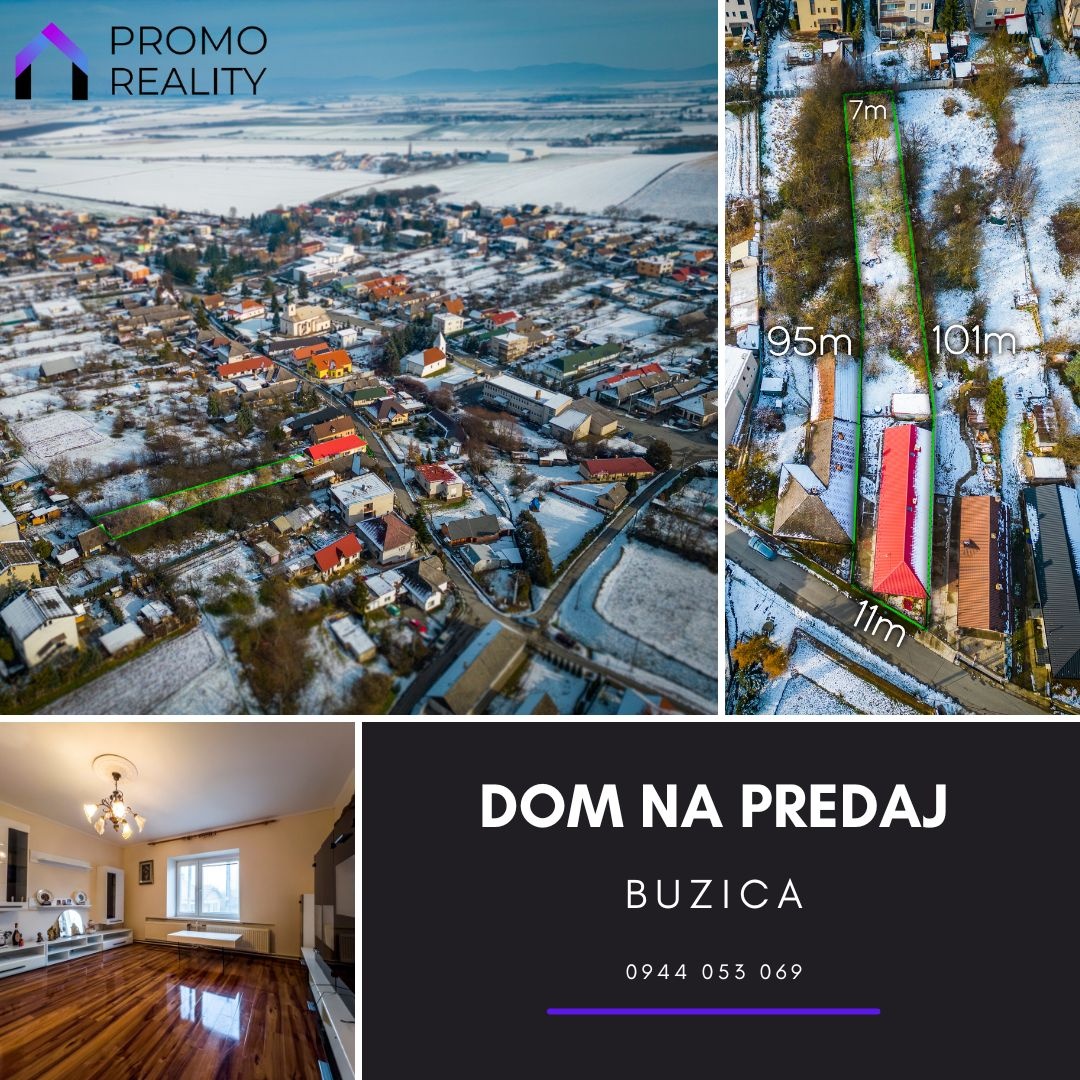 Dom na predaj len 25 min od mesta Košice – obec Buzica