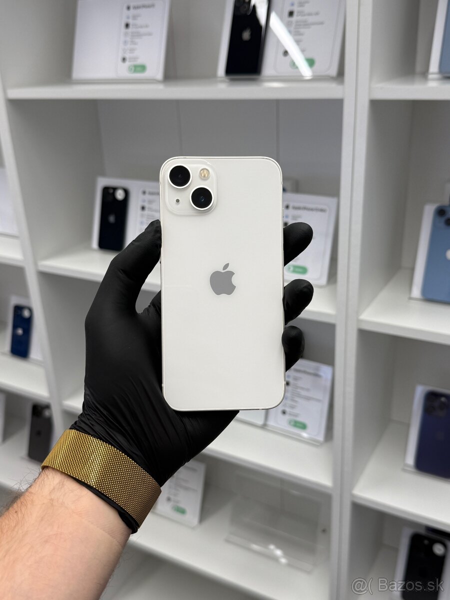 ZÁRUKA 2 ROKY /  Apple iPhone 13 256GB Starlight, 100%