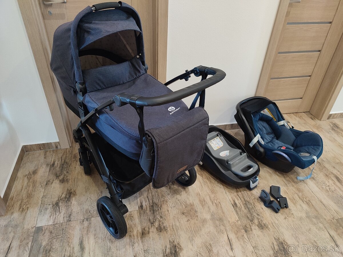 Kočík Petite&Mars (ešte v záruke) a vajíčko + isofix