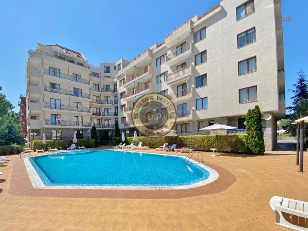 Apartmán 1+kk s bazénom Slnečné pobrežie, Bulharsko