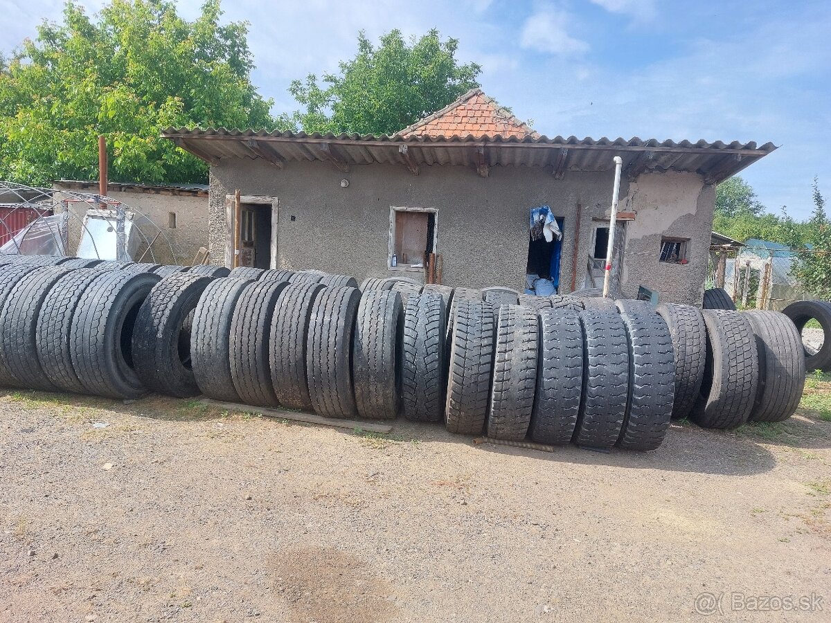 Pneu jazdene agro+nákladne+kolesa,privesy