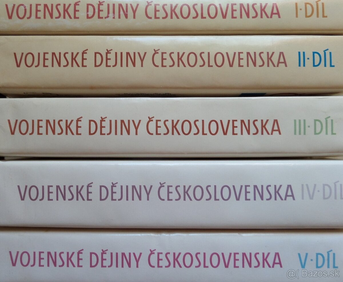 Vojenské dějiny Československa - 5 dílů