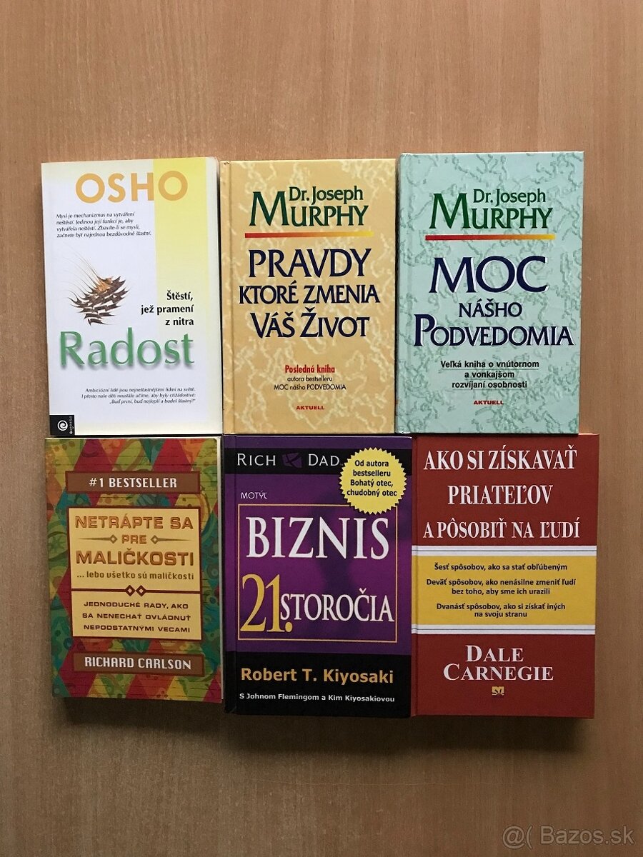 Kiyosaki, Carnegie, Murphy, Osho, Matkin, Angelika