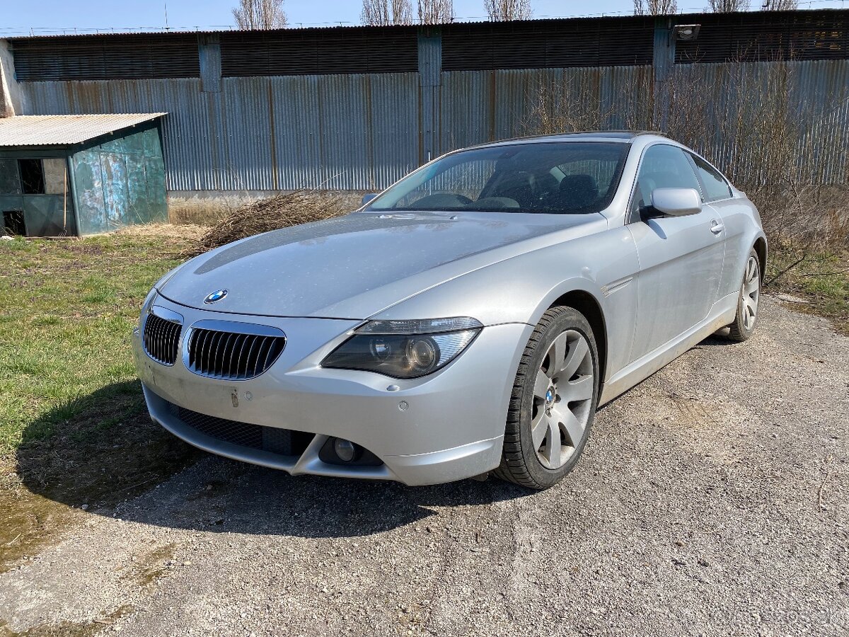 ROZPREDÁM BMW E63 645ci 2004