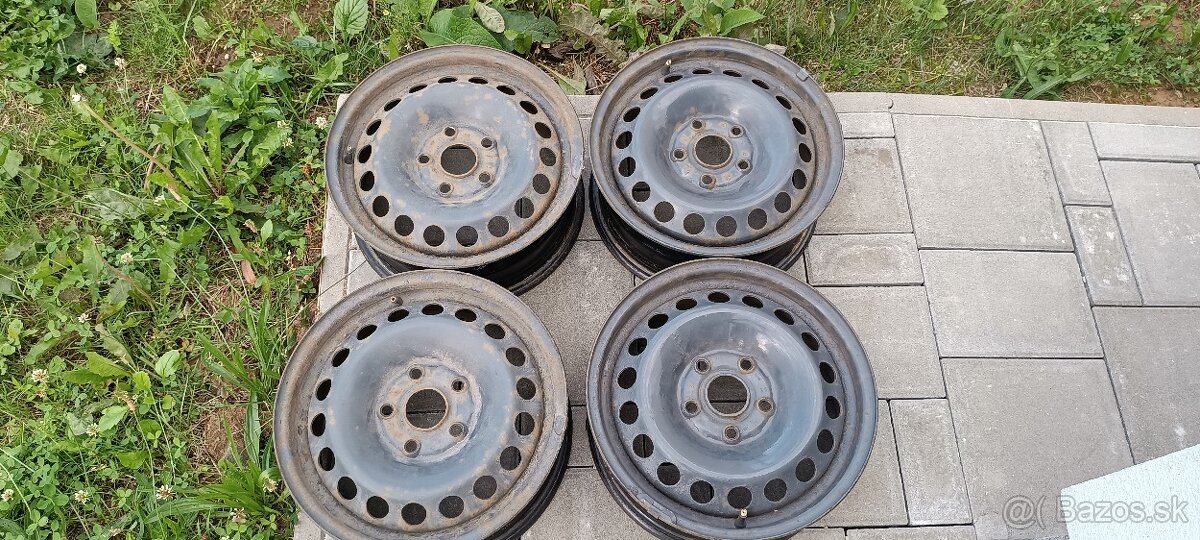 Plechove disky 5x112 - R15