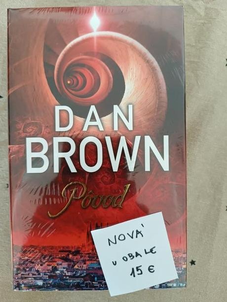Kniha Dan Brown Pôvod nová v obale