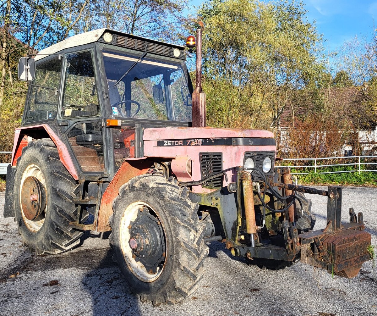 Predam traktor zetor 7745 s TP,ŠPZ