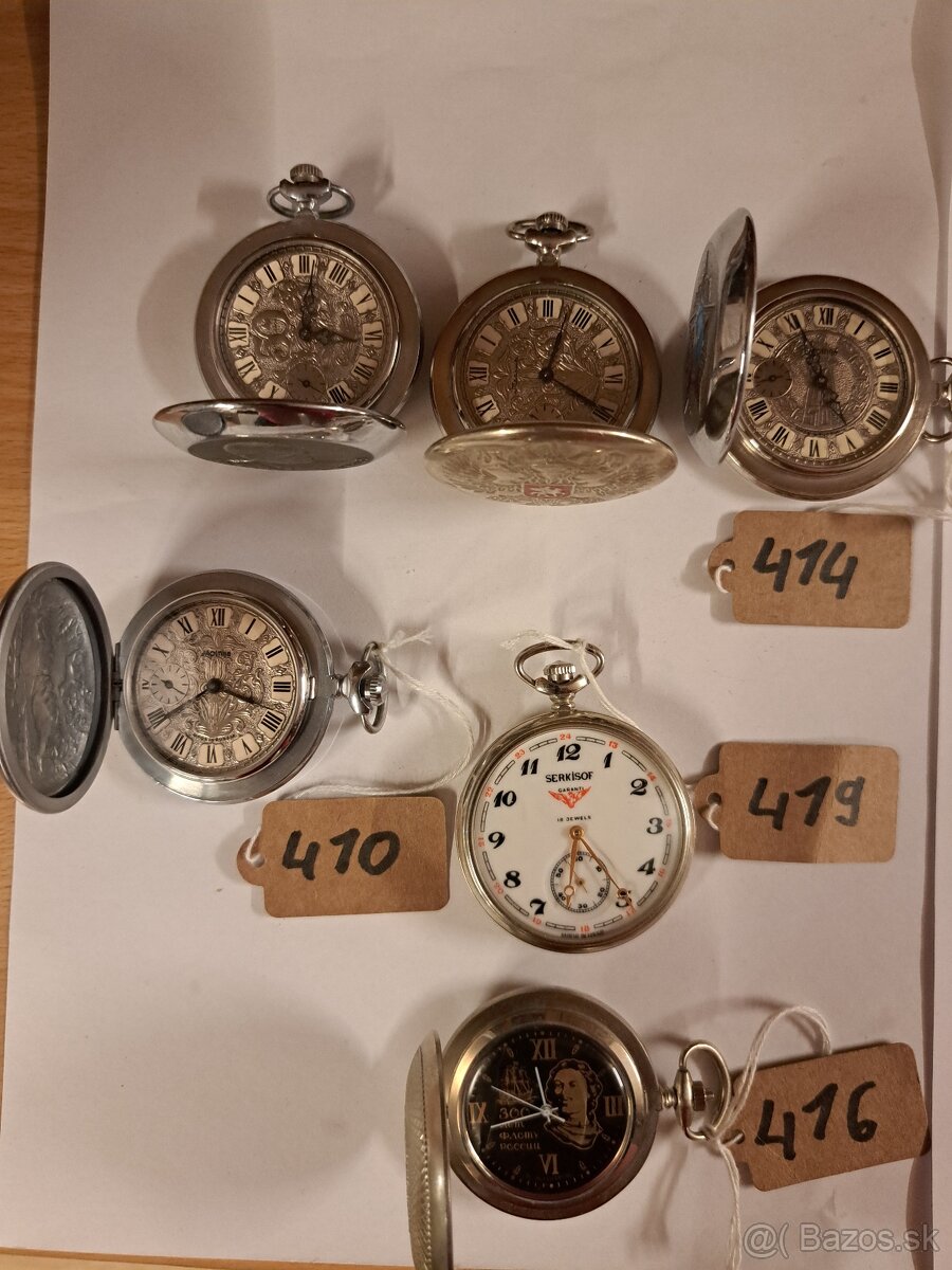 Predam vreckove hodinky