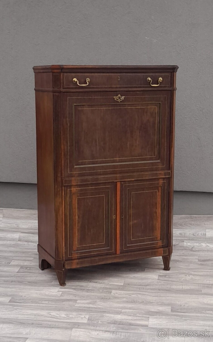 Tajomník mahagónový Ľudovít XVI.