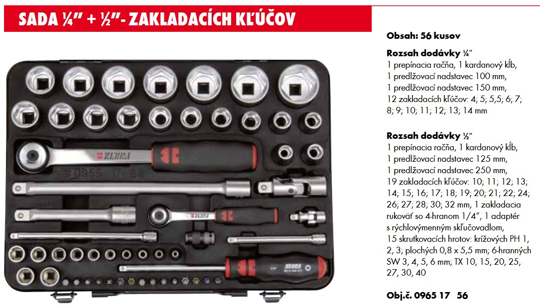 gola sada wurth 1/4 + 1/2