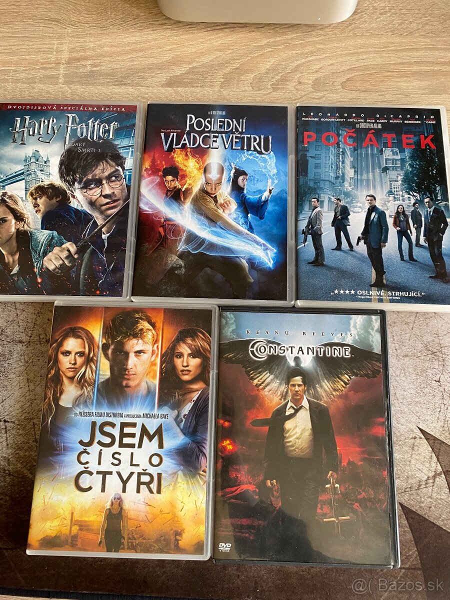 Predám balík 4 originálnych DVD filmov