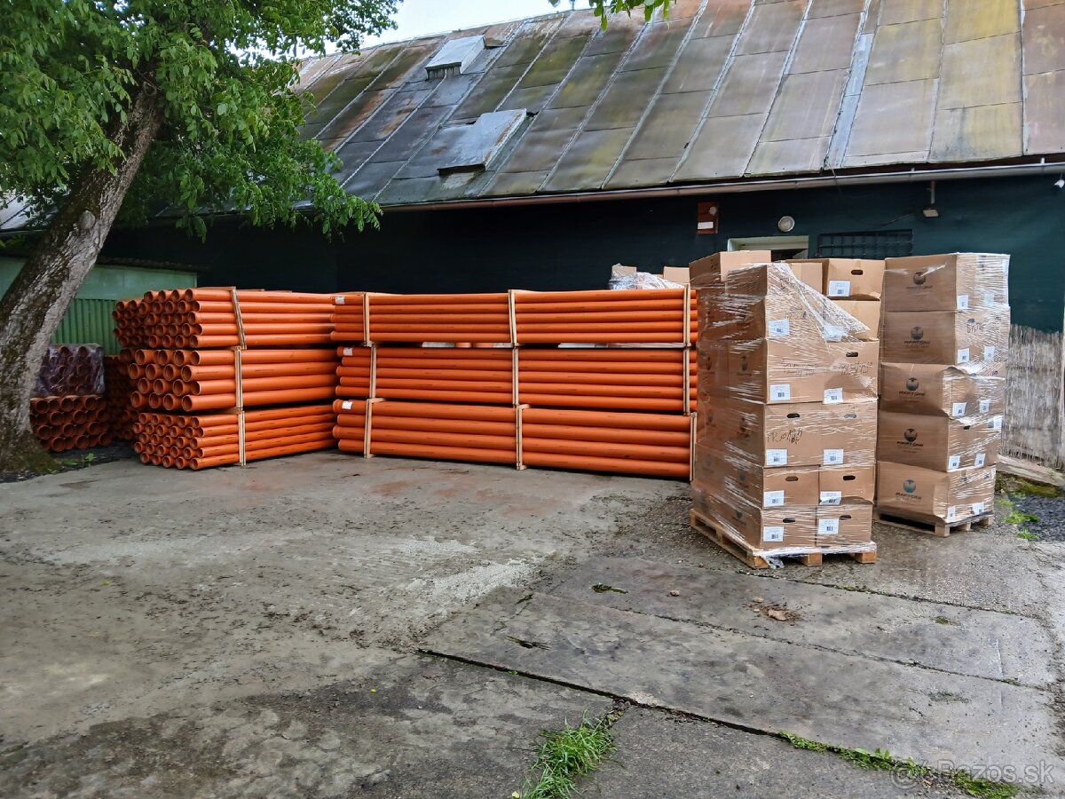 KG,HT,Ppr,Pe rury a tvarovky