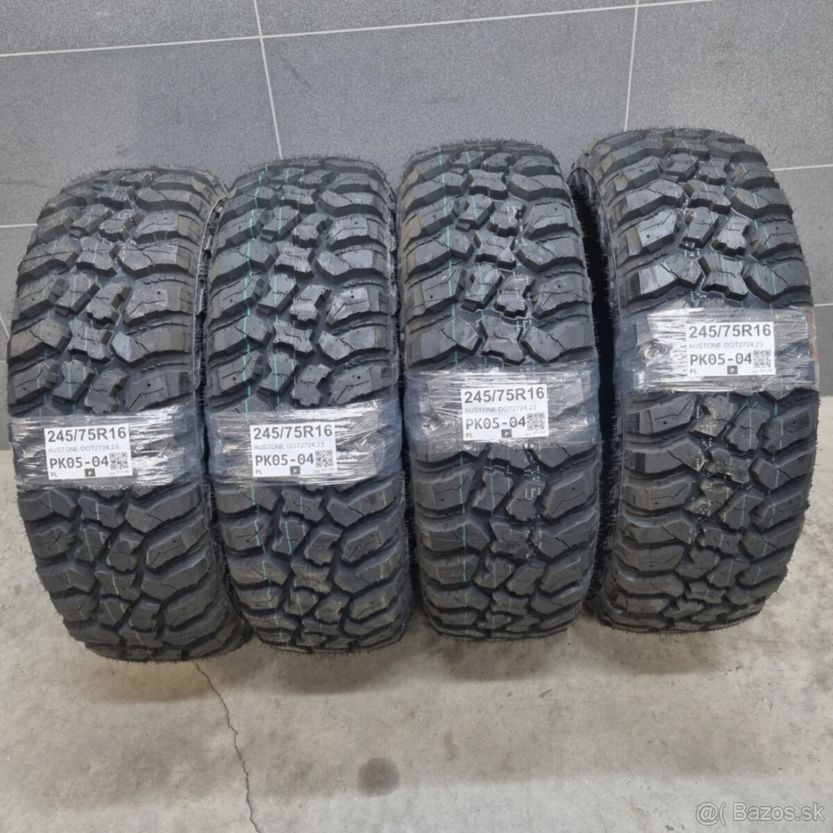 Letné pneumatiky 245/75 R16 AUSTONE