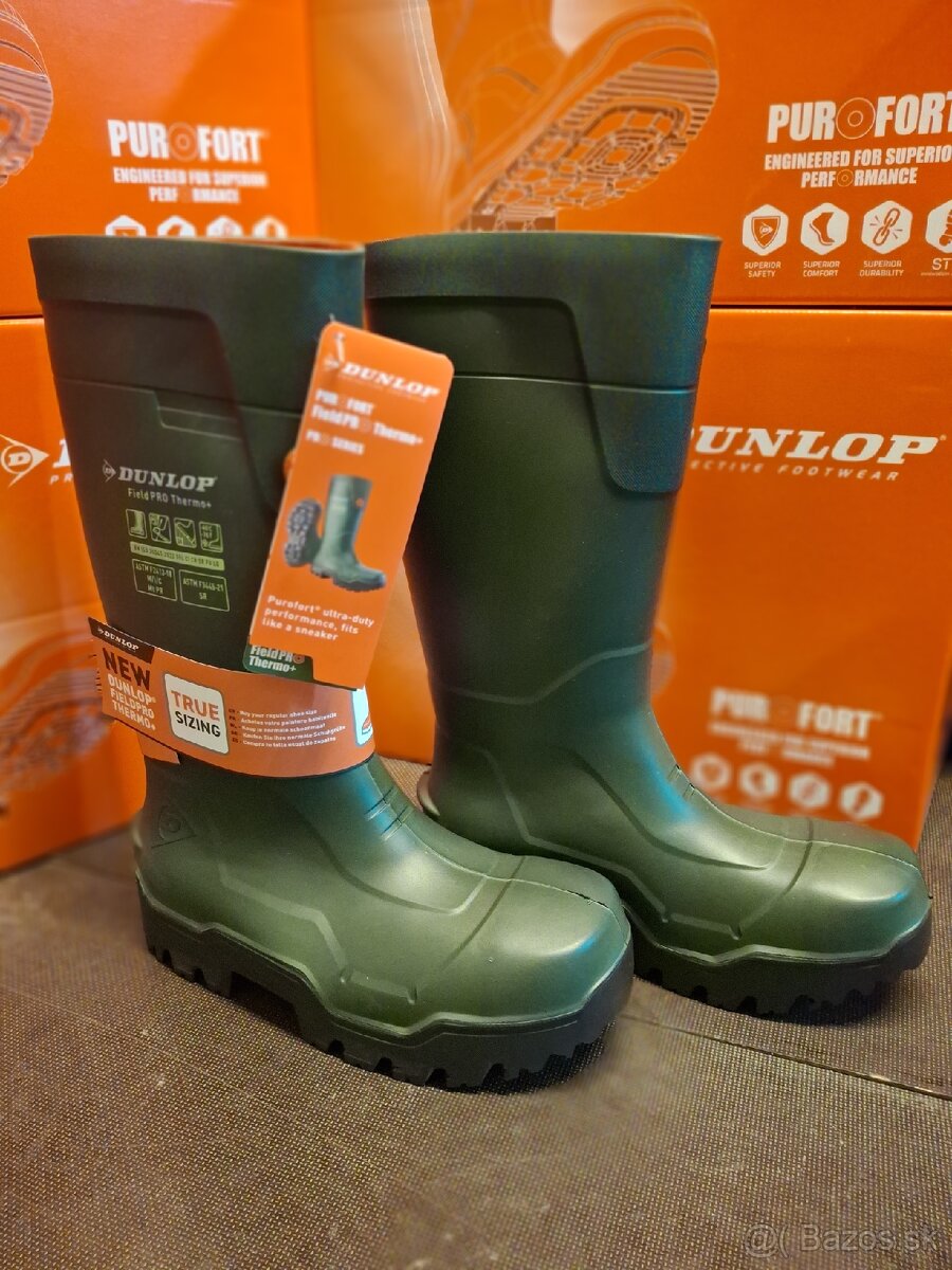 Čižmy dunlop thermo
