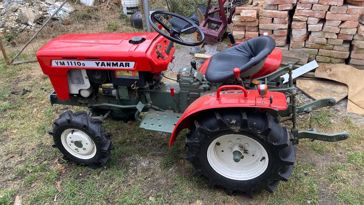 Malotraktor Yanmar YM1110 D, 4x4, diesel