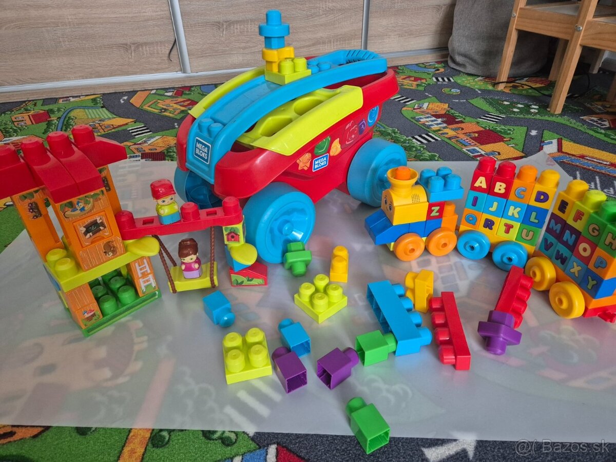Stavebnica Mega Bloks 3 sady
