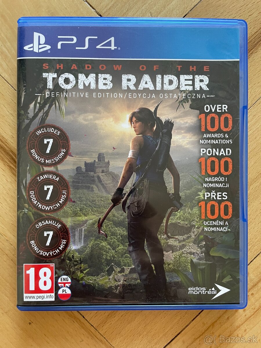 SHADOW OF THE TOMB RAIDER - PS4