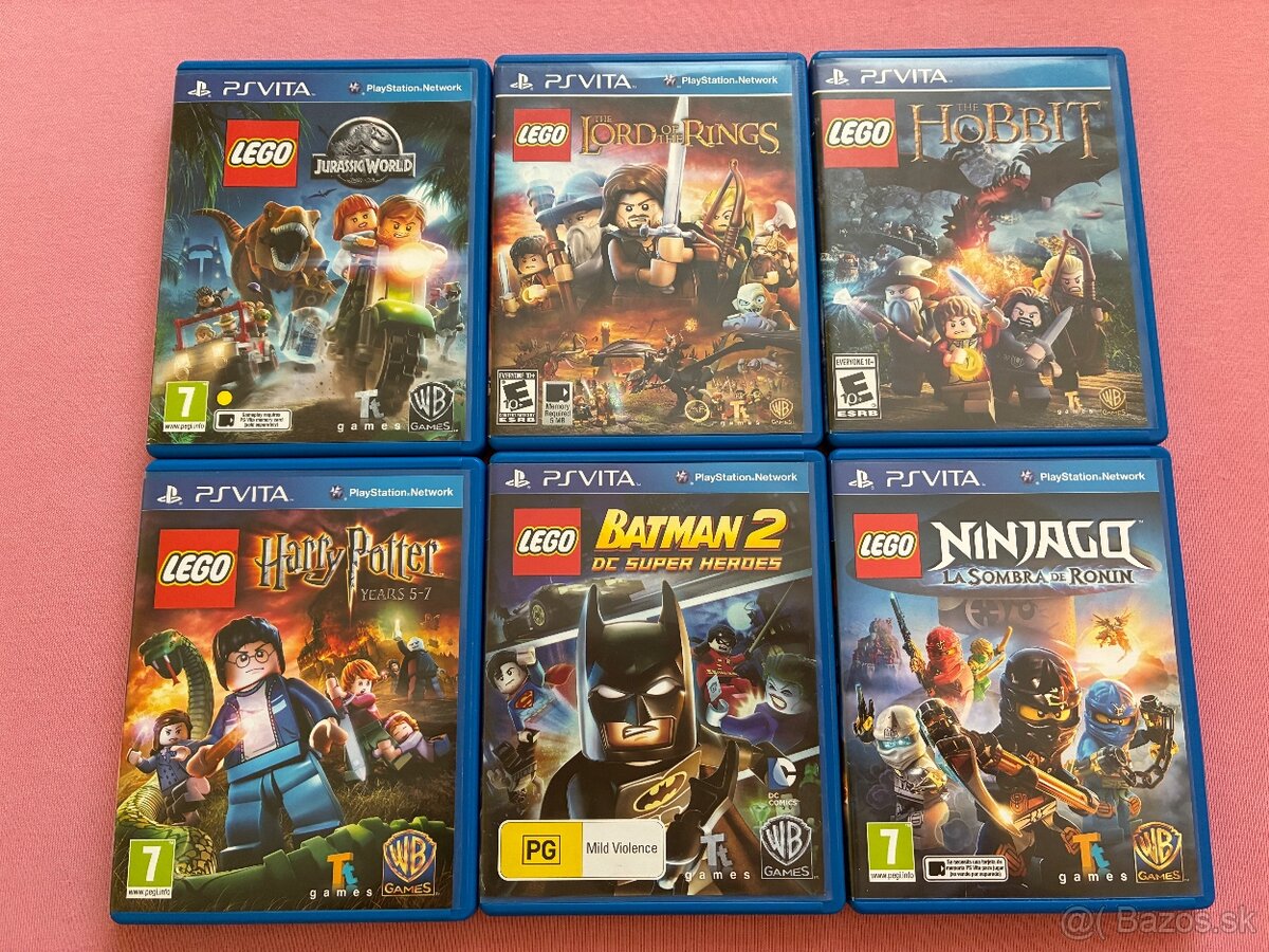 Lego hry na PS Vita