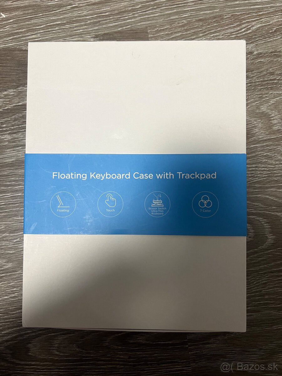 Floating keyboard case with Trackpad