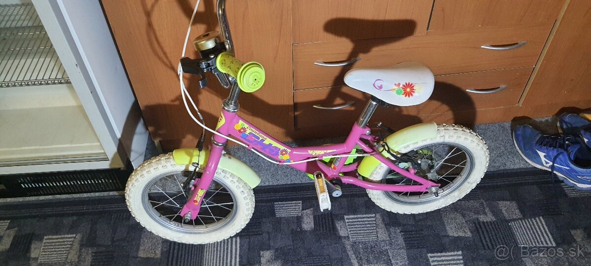 Detský bicykel DHS COUNTEES 14"