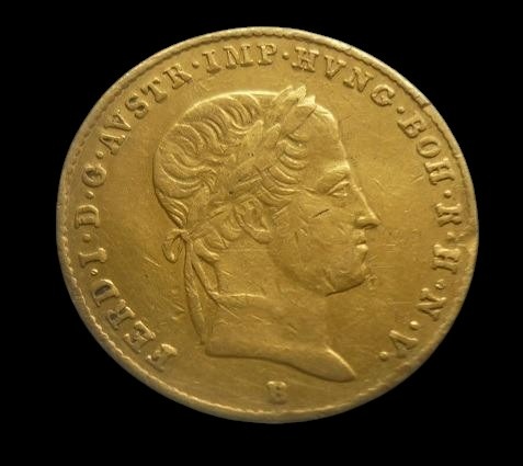 Ferdinand V. - Dukát 1838 B - R