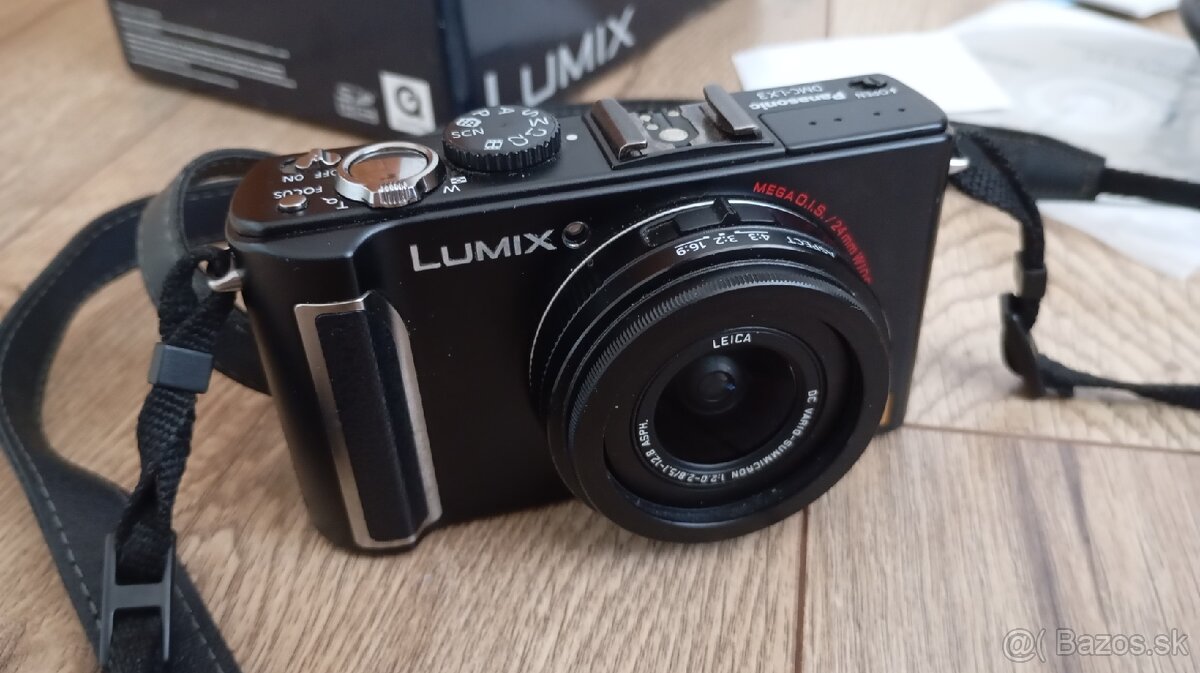 fotoaparát Panasonic Lumix DMC-LX3 Black.