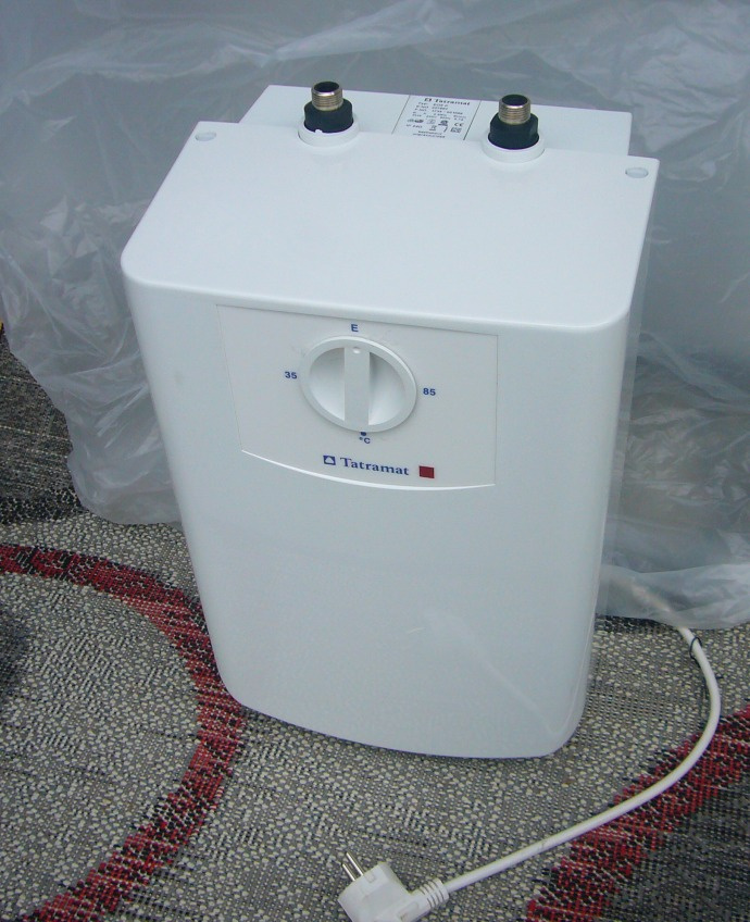 Bojler 5L + páková batéria