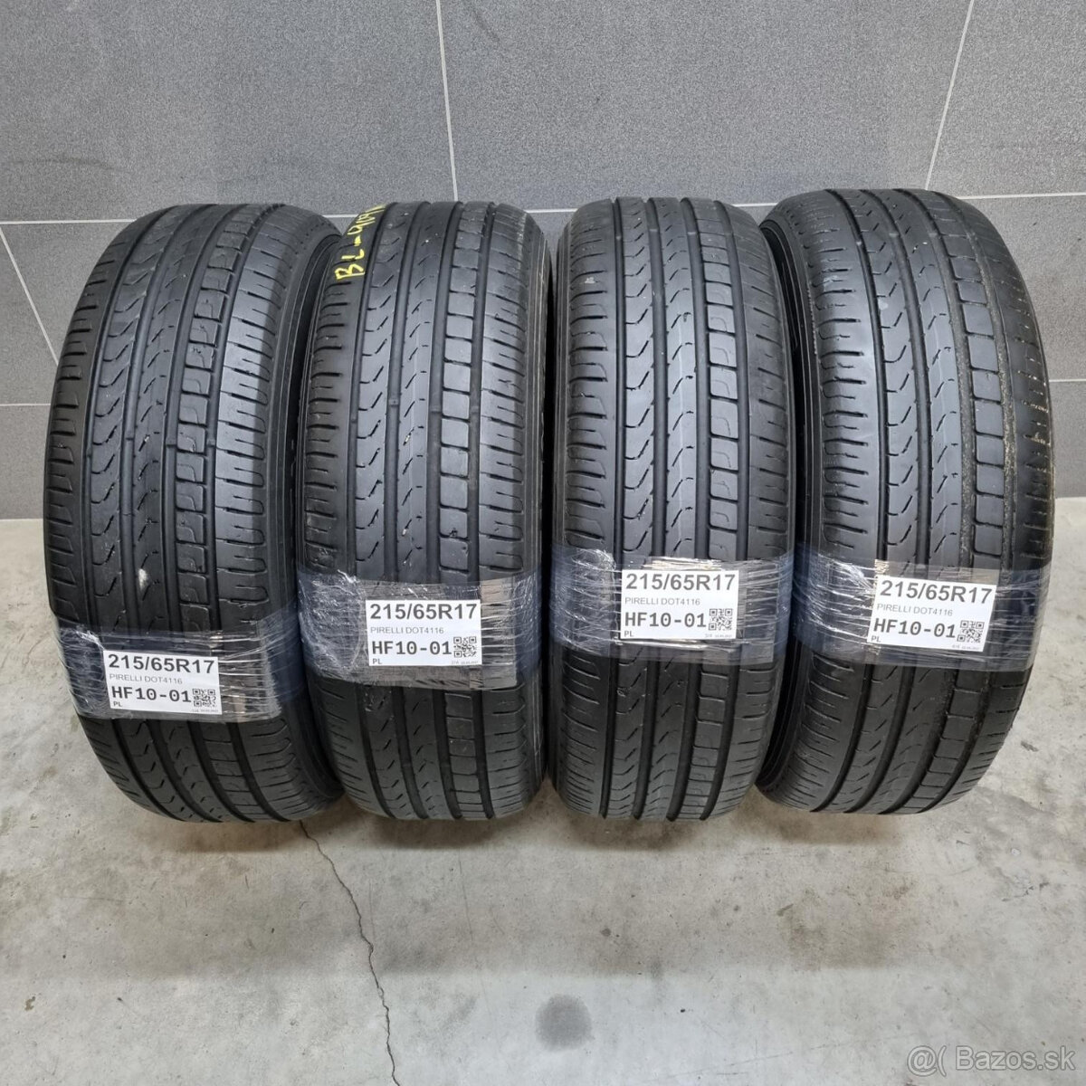 Letné pneumatiky 215/65 R17 PIRELLI DOT4116