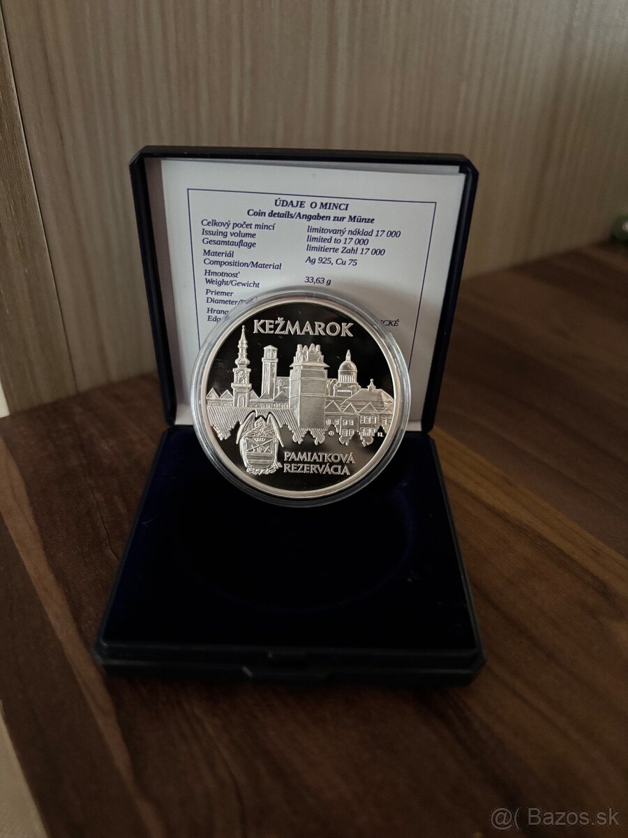 20€ PROOF Pamiatková rezervácia Kežmarok