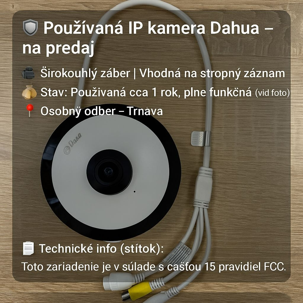 IP Kamera- Dahua
