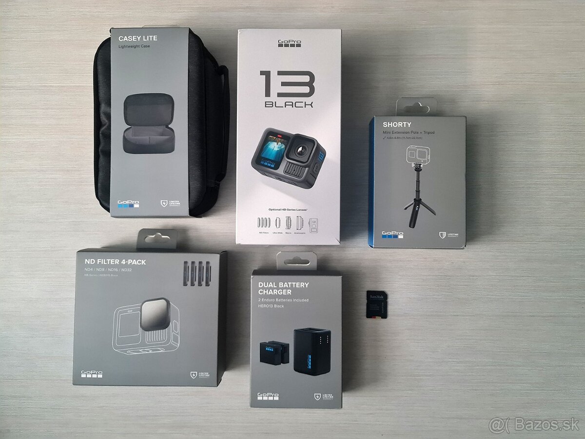 GoPro HERO 13 black + príslušenstvo