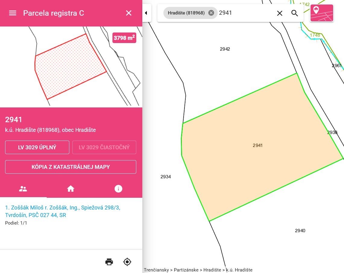 Hradište – 1,5 ha súkromia za lesom, ideál na tiny house