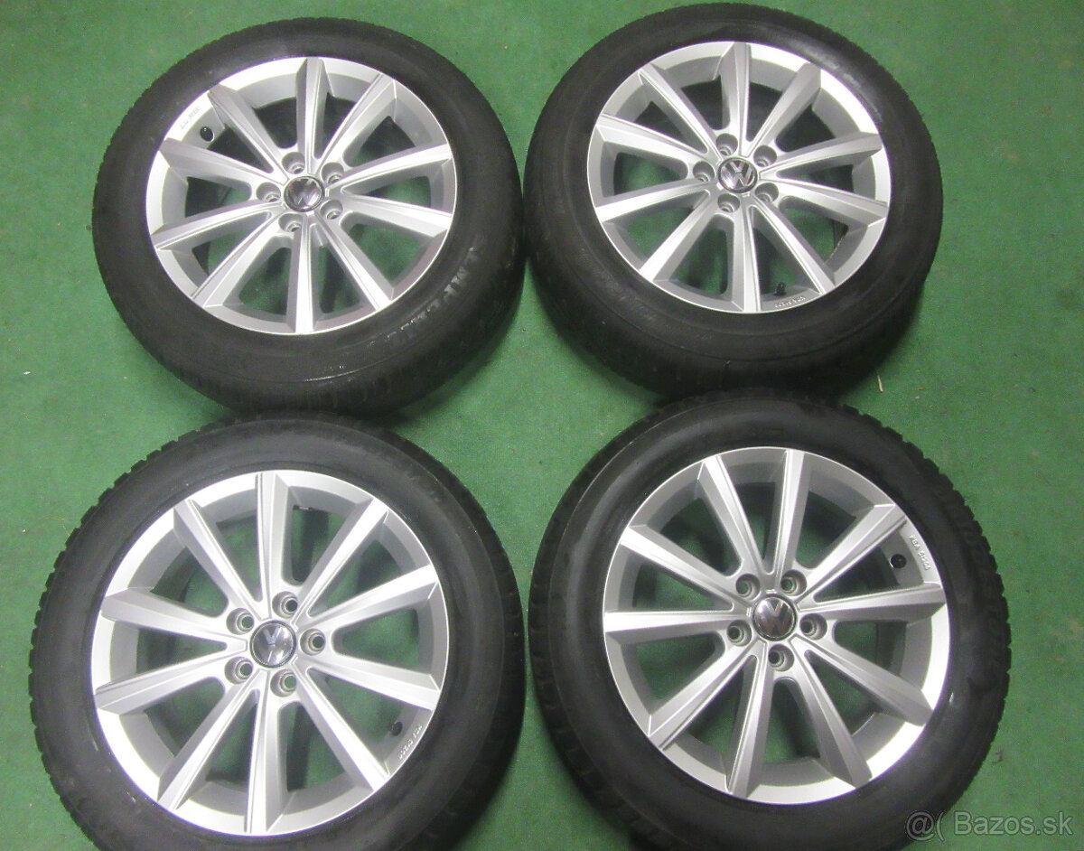 R16 zimná sada VW POLO rozteč 5x100 185/60R16