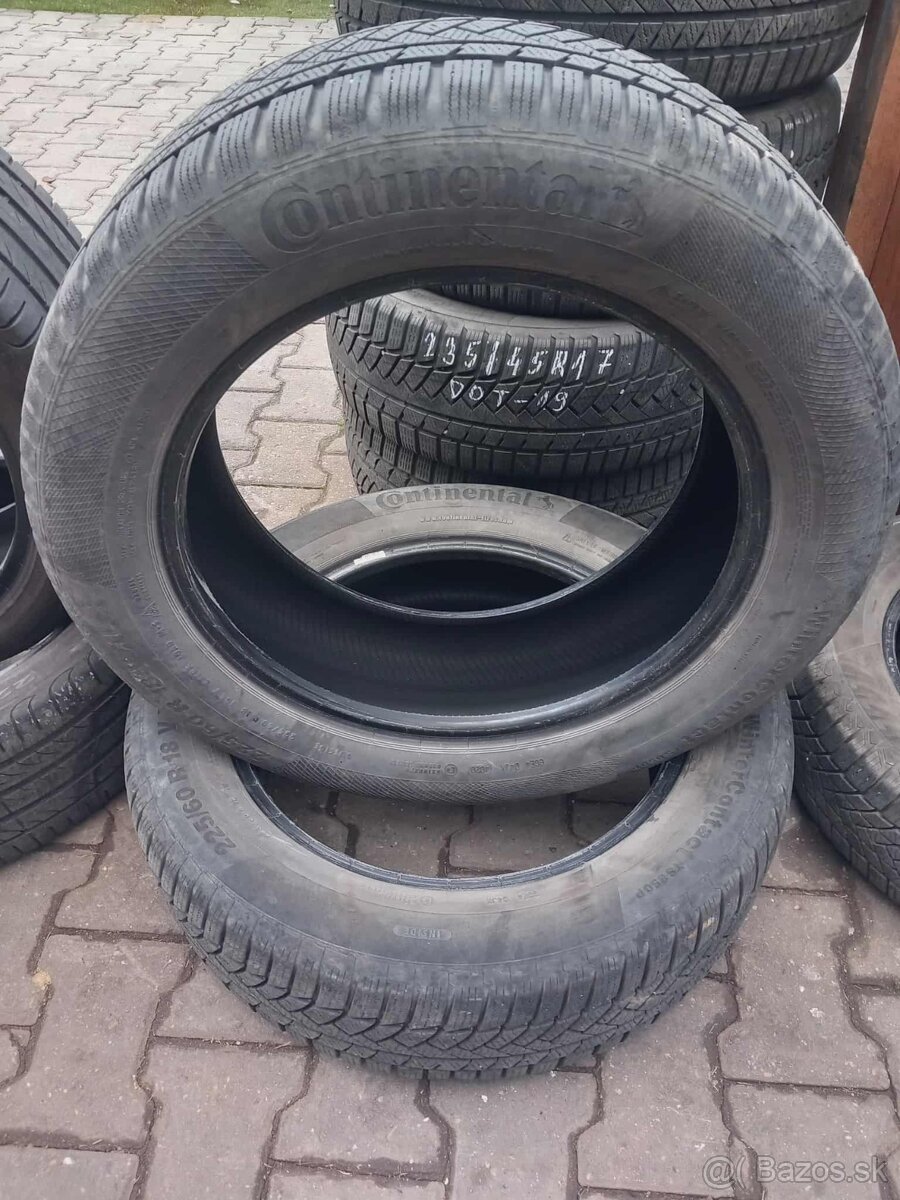 Pneumatiky zimné - Continental 225/60/R18