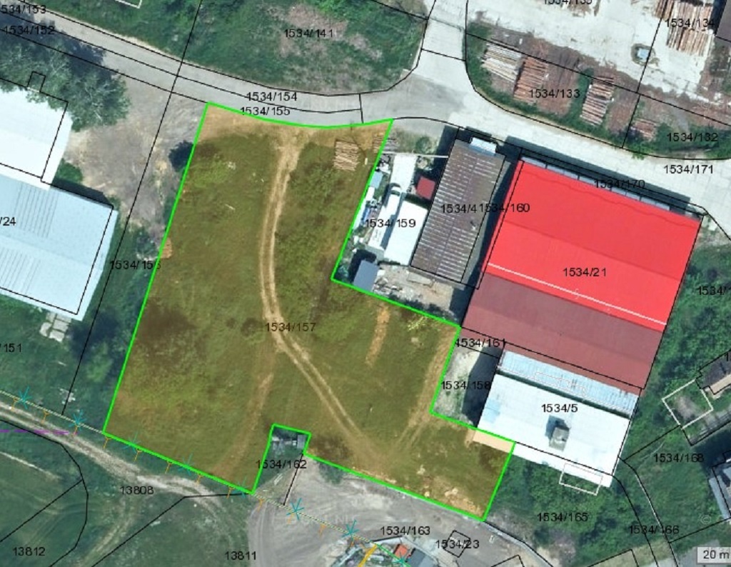 Prenájom pozemku na parkovanie alebo skladovanie