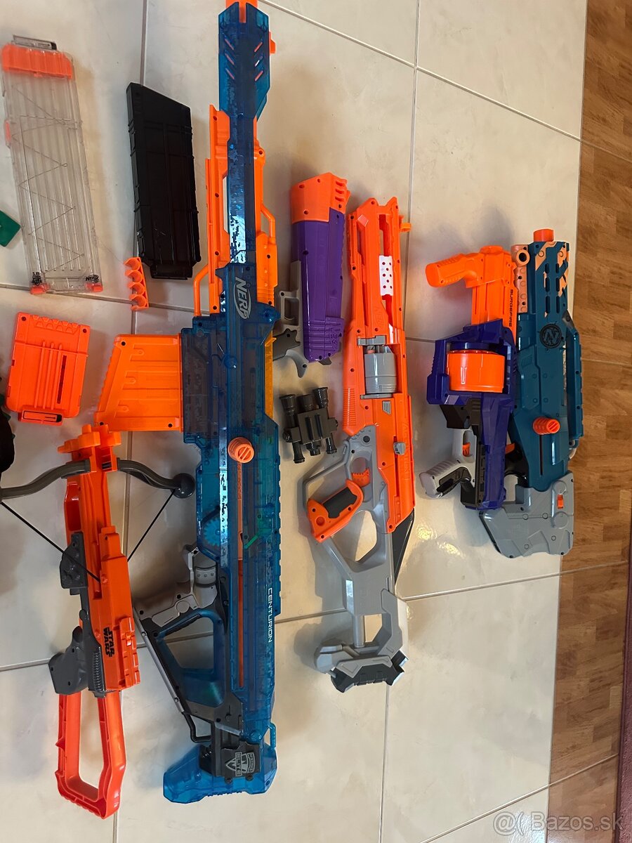 Nerf zbierka s taktickou vestou