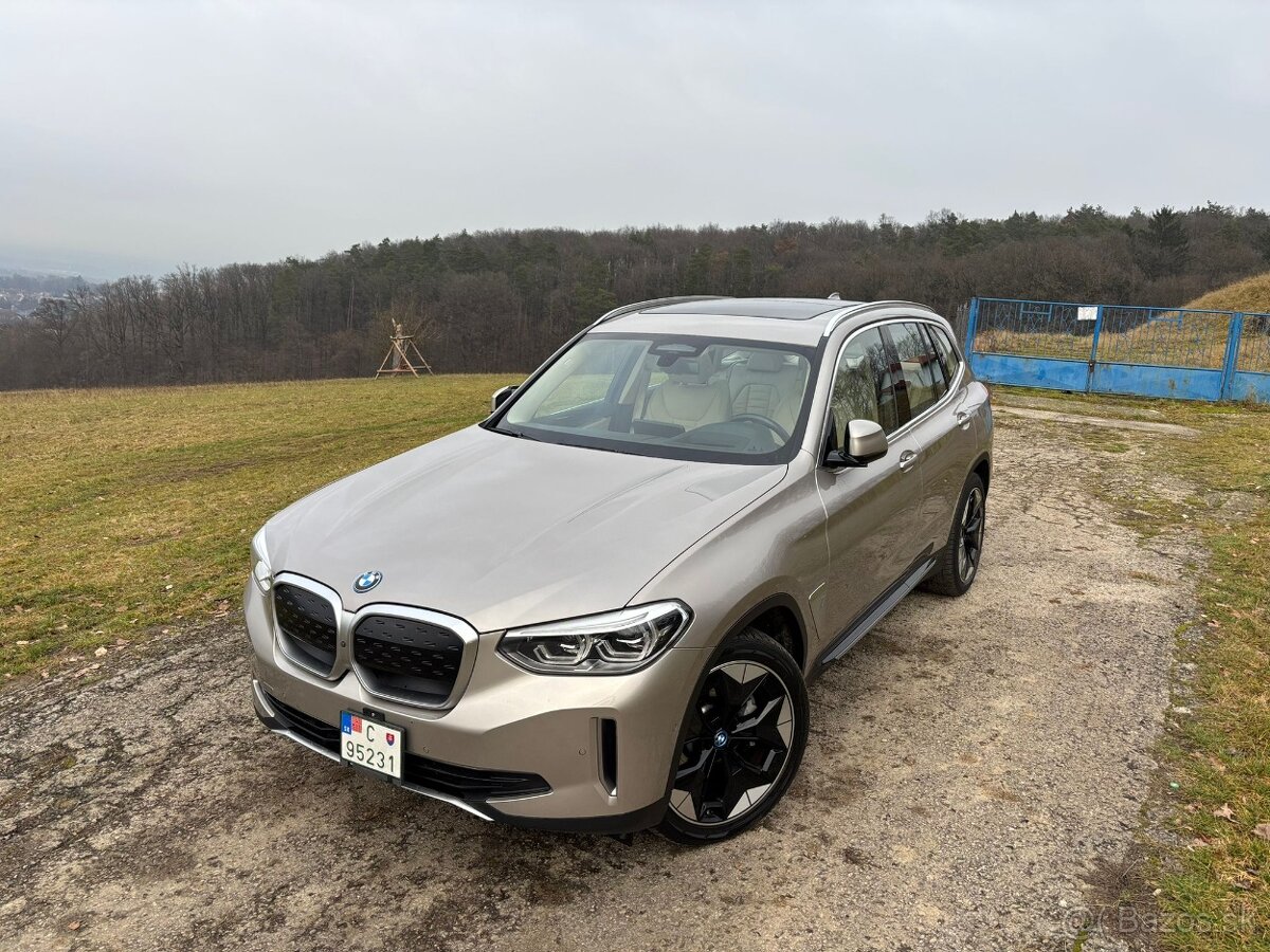 BMW IX3 , elektro 280 koni , odpočet DPH