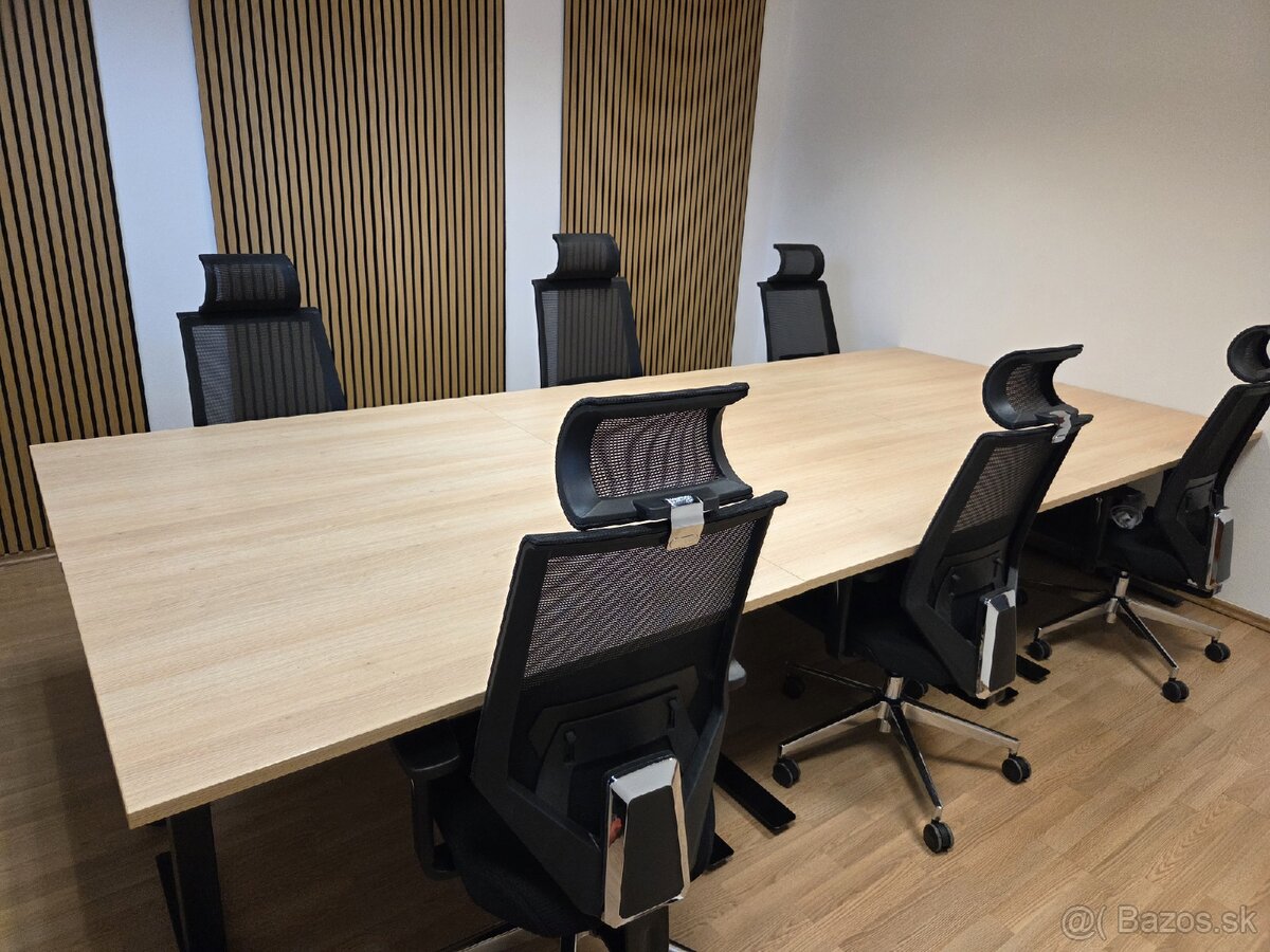 Kancelárske pracovné stoly Modulus 6ks