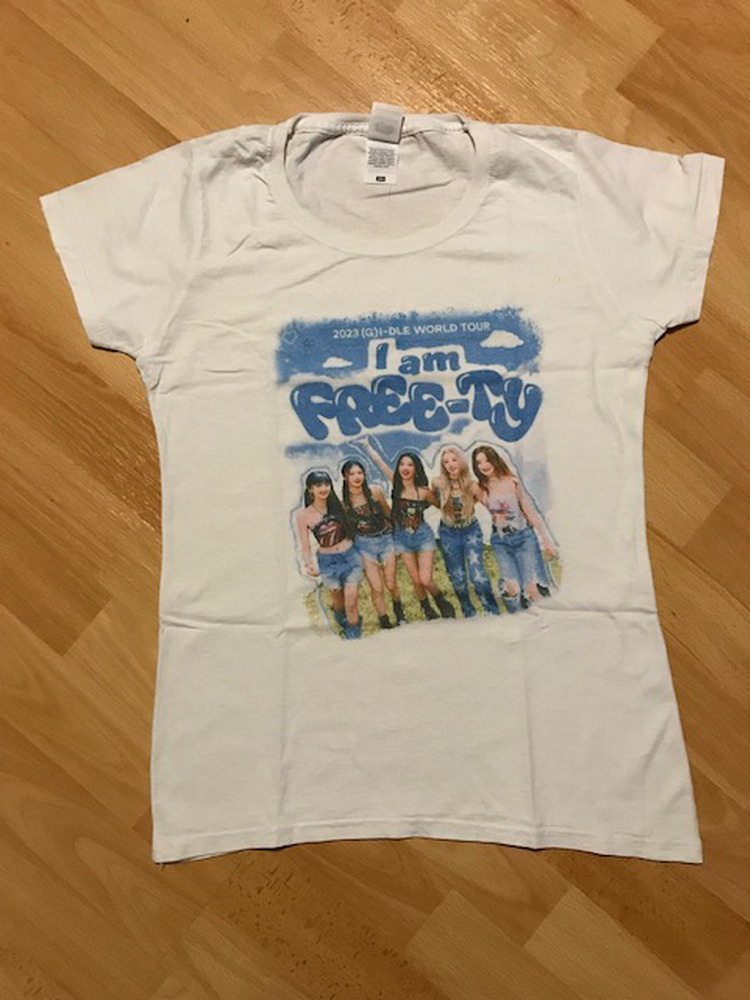Tričko (G)I-DLE - veľ.XS