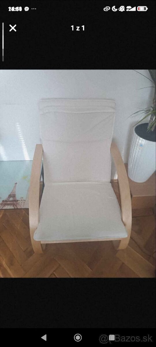 Nové IKEA kreslo