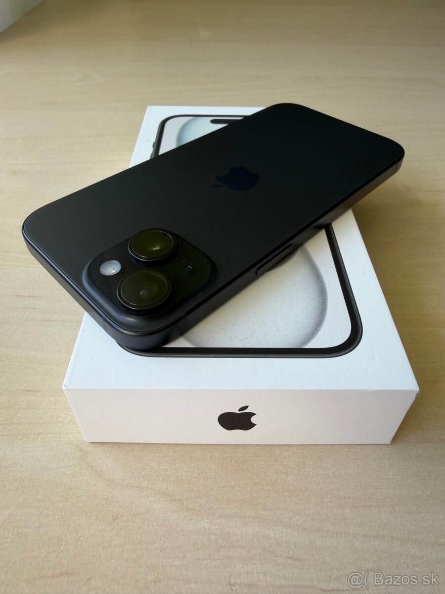 iPhone 15 128GB - NOVÝ, ZÁRUKA