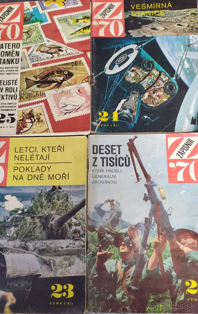 Časopisy 60-70 rokov
