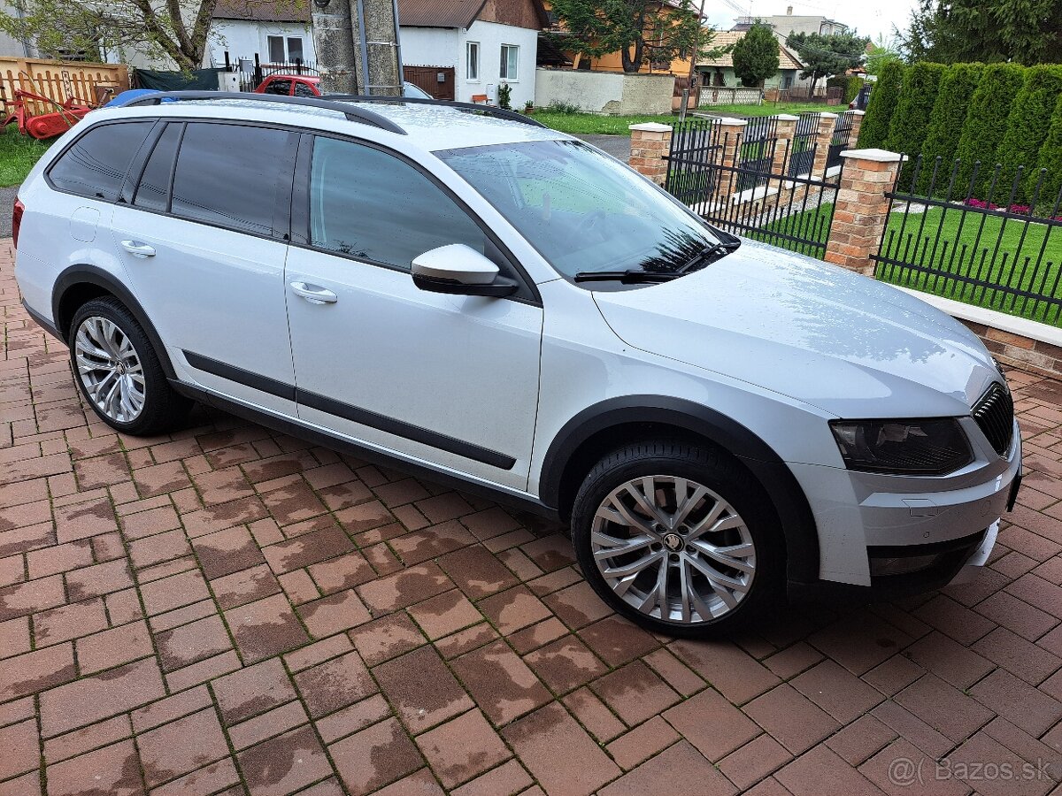 Octavia Scout 2,0tdi 135kw, 4x4, 2015 DSG