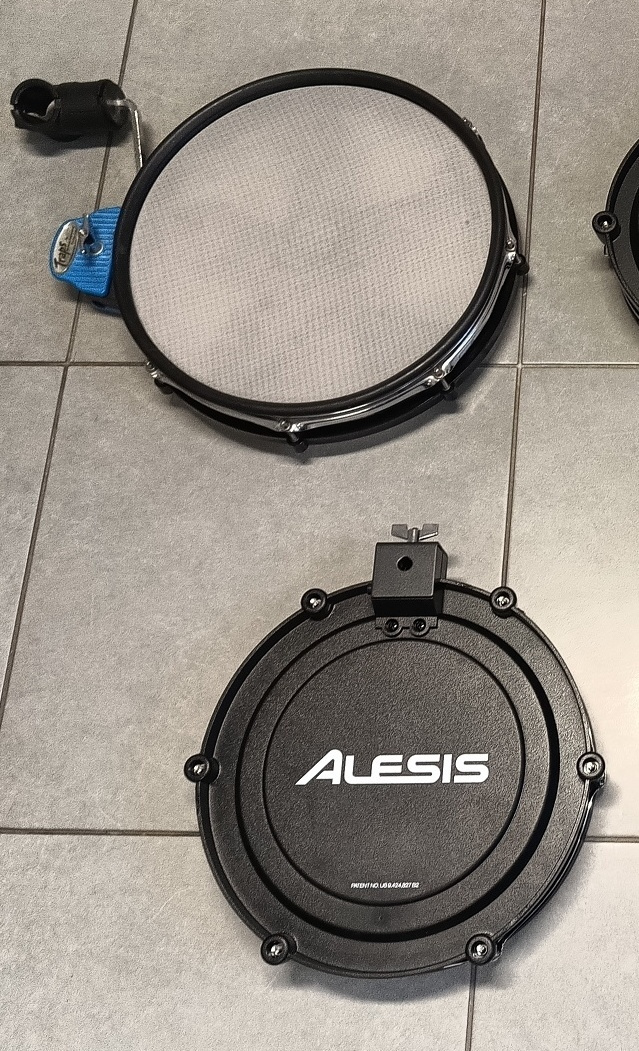 TOM / SNARE / FLOOR pady pre elektrické bicie