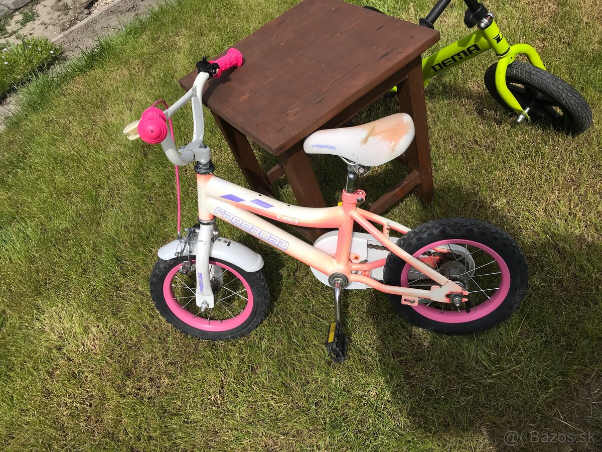 Detský bicykel 12” pre dievčatko