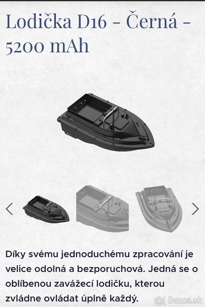 Loďka na rybi