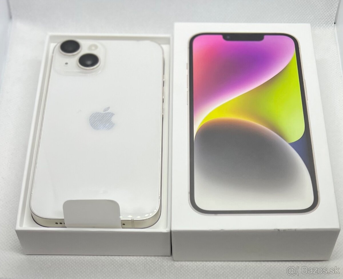 iPhone 14 starlight 128GB