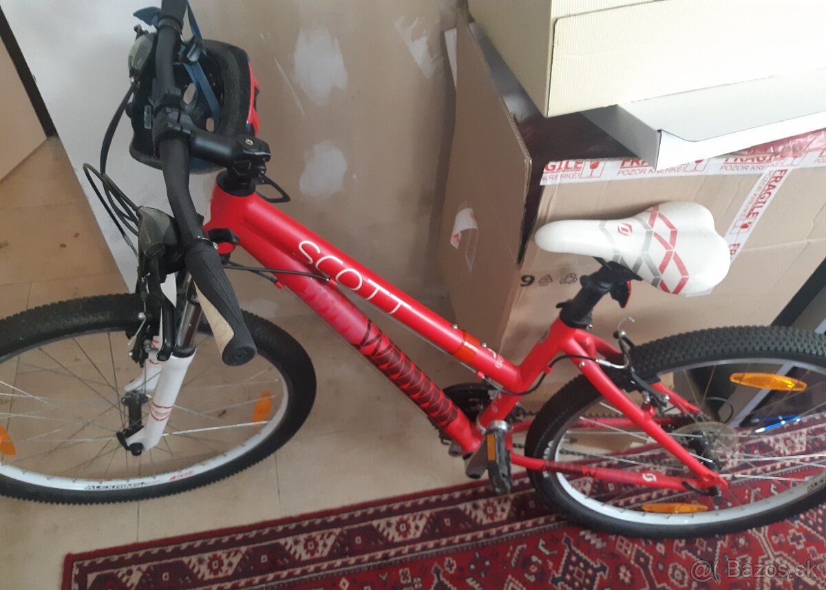 Dievcensky bicykel scott veľ.S kolesa 26