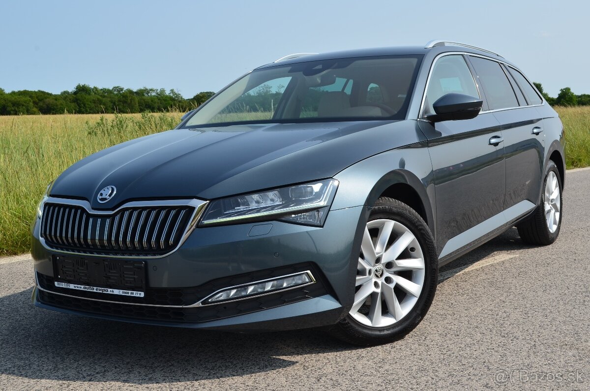 ŠKODA SUPERB 2.0 TDI 4X4 DSG STYLE 200PS KAMERA odpočet DPH
